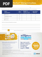 Similac Neosure Mixing Instructions - tcm1226-99943