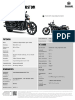 2023 Vulcan 900 Custom Es La Spec Sheet