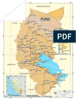 Plano Cartográfico Puno