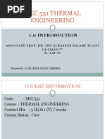 1.0 Introduction Mec551