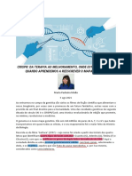 Crispr: Da Terapia Ao Melhoramento, Onde Está A Fronteira Quando Aprendemos A Reescrever O Mapa Da Vida?