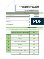 Procedimiento de Compra de Productos Y Servicios