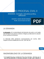 DERECHO PROCESAL CIVIL - Semana 06