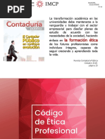 2022 CURSO ÉTICA - Código de Ética Profesional Únicamente