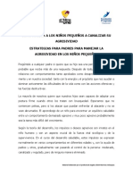 Cómo Ayudar A Los Niños Pequeños A Canalizar Su Agresividad