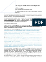 4 - Aula Sobre A Eficácia Da Lei No Espaço - Direito Internacional Privado