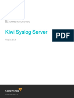 Kiwi SysLog Administrator Guide