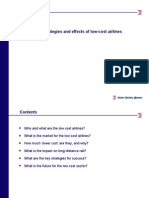 The Strategies and Effects of Low-Cost Airlines