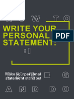 Personal Statement