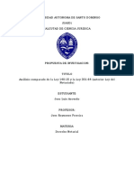 Análisis Comparado de La Ley 140-15 y La Ley 301-64 (Anterior Ley Del Notariado)