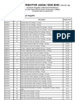 Oa Distributor (Asia) SDN BHD: Lexmark Price List - Inkjet Supplies