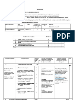 Proiect Didactic de Lunga Durata Biologie VII 