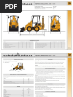 JCB - Miniretro - 1CX - Ficha Técnica