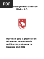 Guia Ingenieros Civil Certificado Actualizada 2019