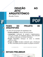 Introdução Ao Projeto Arquitetônico - Aula 1