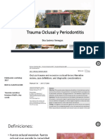 Complementacion Trauma Oclusal y Periodontitis