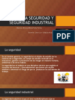 La Seguridad y Seguridad Industrial - Alfonso Michel Omp