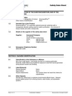 MSDS - Arena Verde