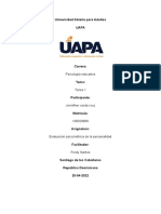 Tarea 1 de Eval. Psicometrica de La Personalidad