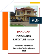 Panduan Penyusunan Karya Tulis Ilmiah Mahasiswa