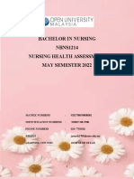 NBNS 1214 - Nursing Health Assesment