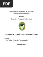 Sil - Currículo Universitario