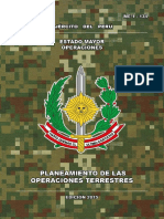 Me 1-134 Plmto de Las Operaciones Terrrestres - 2015