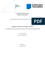 YAFFÉ - Jaime. Izquierda y Democracia en Uruguay 1959-1973