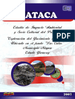 Estudio de Impacto Ambiental CATACA