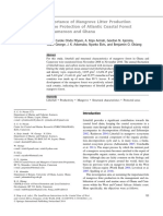 Importance of Mangrove Litter Production in The Protection of Atlantic Coastal Forest of Cameroon and Ghana