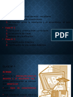 Clase 1 y 2 El Proceso de Enseñanza - Aprendizaje y La Didáctica