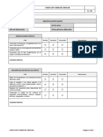 Check-List PRL - Revisión Cabos de Anclaje