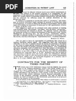 Modern Law Review - July 1944 - Williams - Contracts For The Benefit of Third Parties