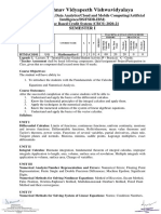 Syllabus SVIIT CSE BTech - I 2020 21 - (BDA CMC AI DS FSDB IBM) 21.12.2020