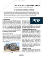 Seismic Analysis of Soft Storey Buildings