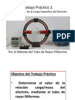 Clase de Carga Especifica Del Electron-V2