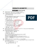 Coordinate Geometry Solutions