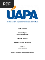 Trabajo Final Psicologia Del Aprendizaje