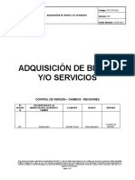 GST-PR-003 Adquisición de Bienes Y-O Servicios VR 001