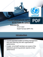 Performance Appraisal System in Unicef