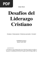 Desafíos Del Liderazgo Cristiano