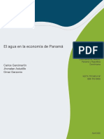 El Agua en La Economia de Panamá