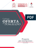 Catalogo Posgrados UES - 2022