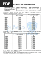 School Fees 2023