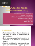 DERECHO PENAL I SESION 26 y 27 PUNIBILIDAD