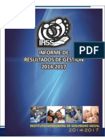 Informe de Resultados de Gestion 2014 - 2017