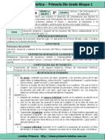 Asignatura Grado Y Grupo Tiempo: en Grupo, Mediante Una Lluvia de Ideas, Preguntar A Los Alumnos Acerca de Lo Que