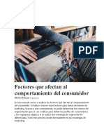 Comportamiento Del Consumidor