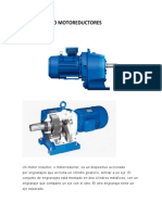 Reductores o Motoreductores