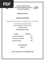 Tarea # 3. Gráfico Sobre Las 3 Dimensiones o Escenarios Del Desarrollo Sustentable. - 7181